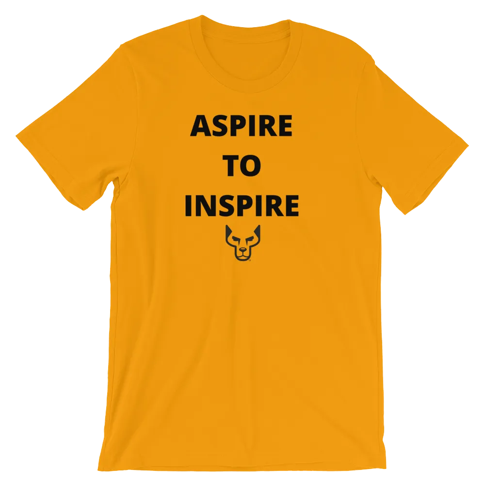 Short-Sleeve Unisex T-Shirt, UnderDog, Aspire