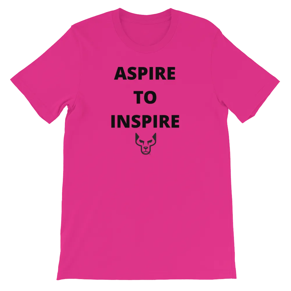 Short-Sleeve Unisex T-Shirt, UnderDog, Aspire