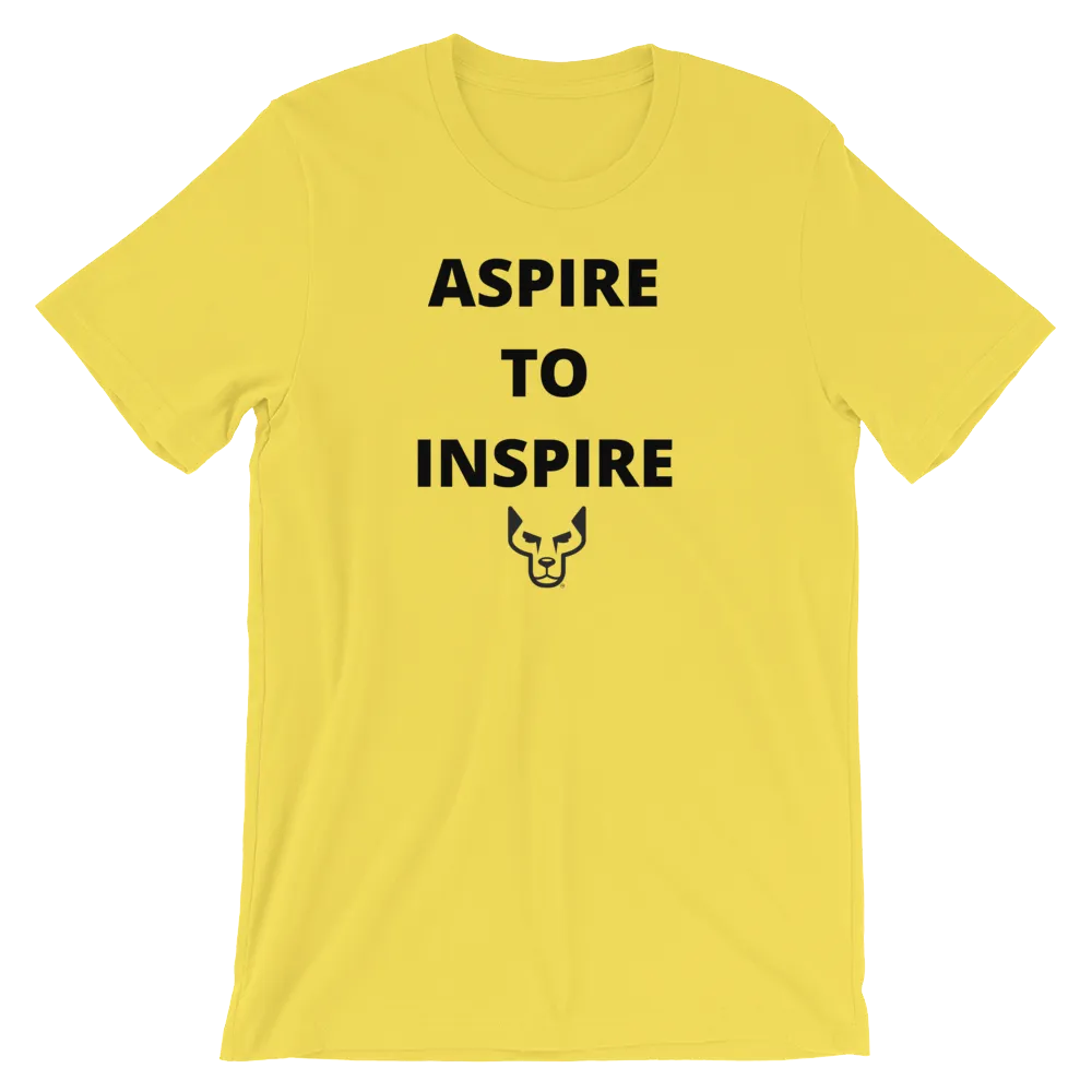 Short-Sleeve Unisex T-Shirt, UnderDog, Aspire
