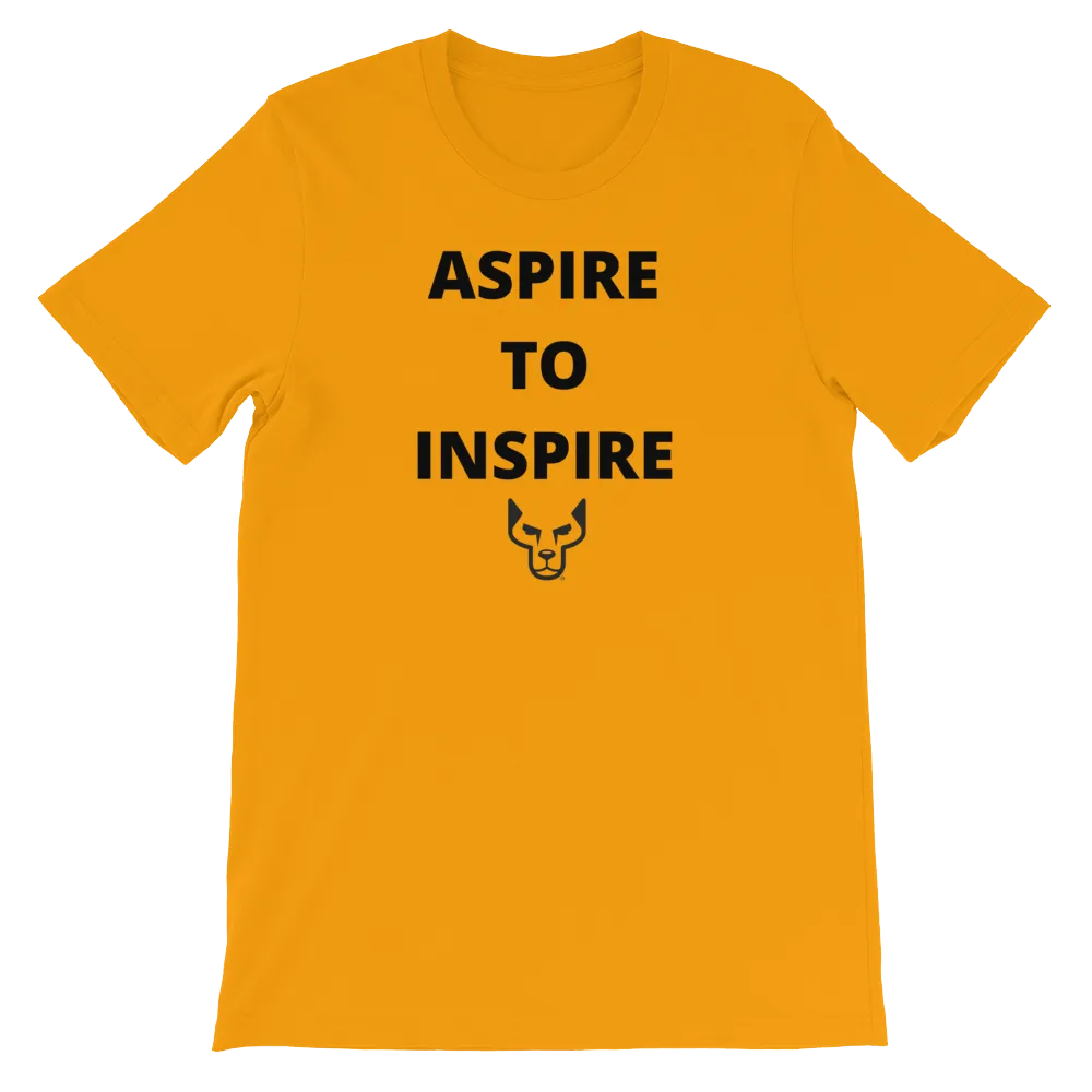 Short-Sleeve Unisex T-Shirt, UnderDog, Aspire