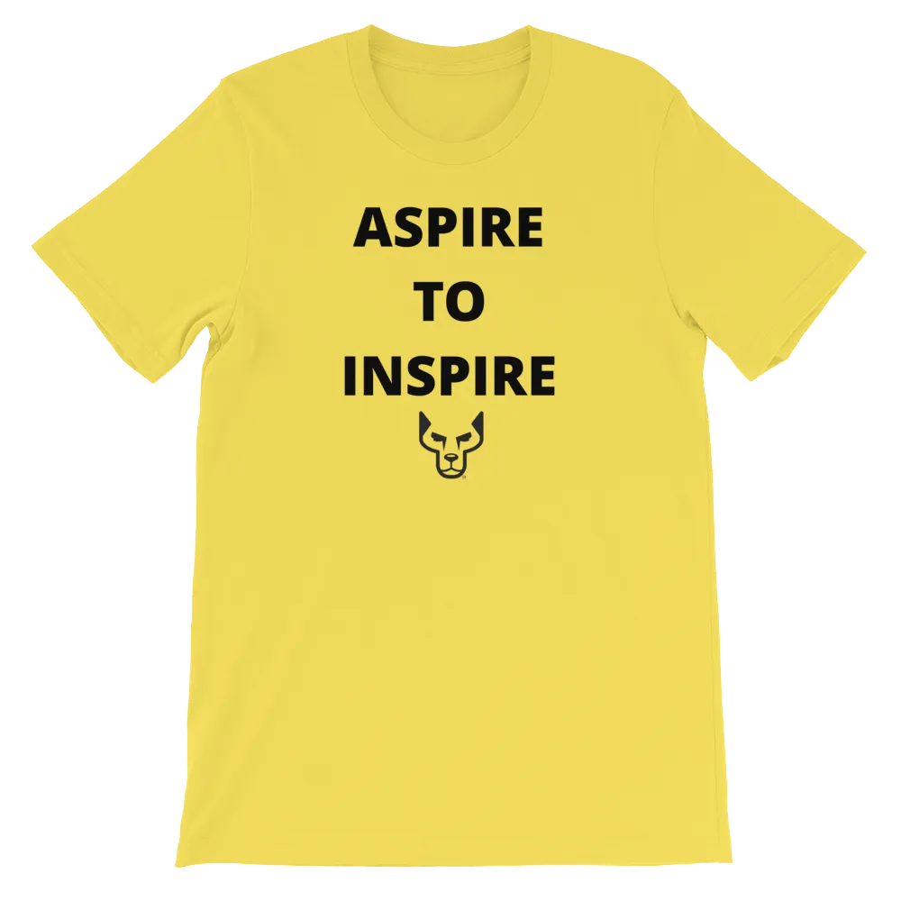 Short-Sleeve Unisex T-Shirt, UnderDog, Aspire