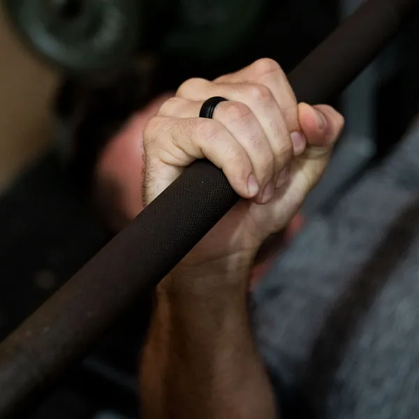 Silicone Ring | Bevel | Black