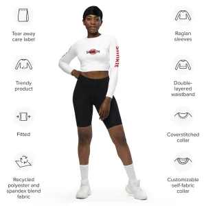 SlinkIt long-sleeve crop top