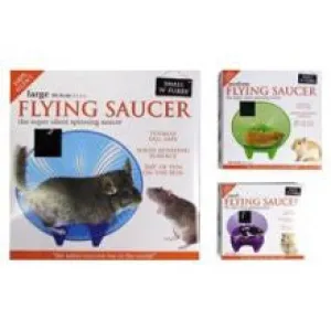 Small 'N' Furry Flying Saucer Wheel