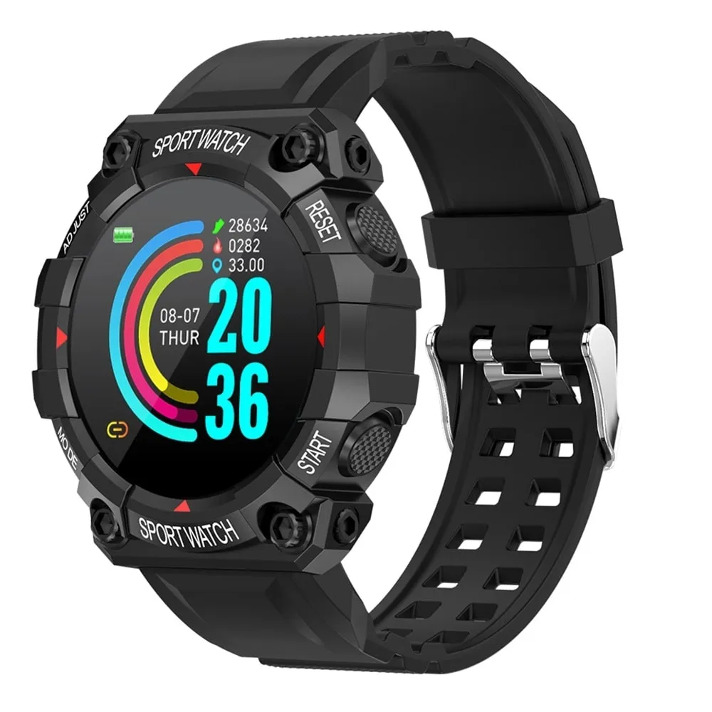 Smartwatch Sports Gear - Wielofunkcyjny Zegarek Inteligentny - Czarny