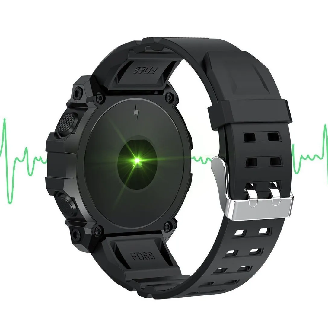 Smartwatch Sports Gear - Wielofunkcyjny Zegarek Inteligentny - Czarny