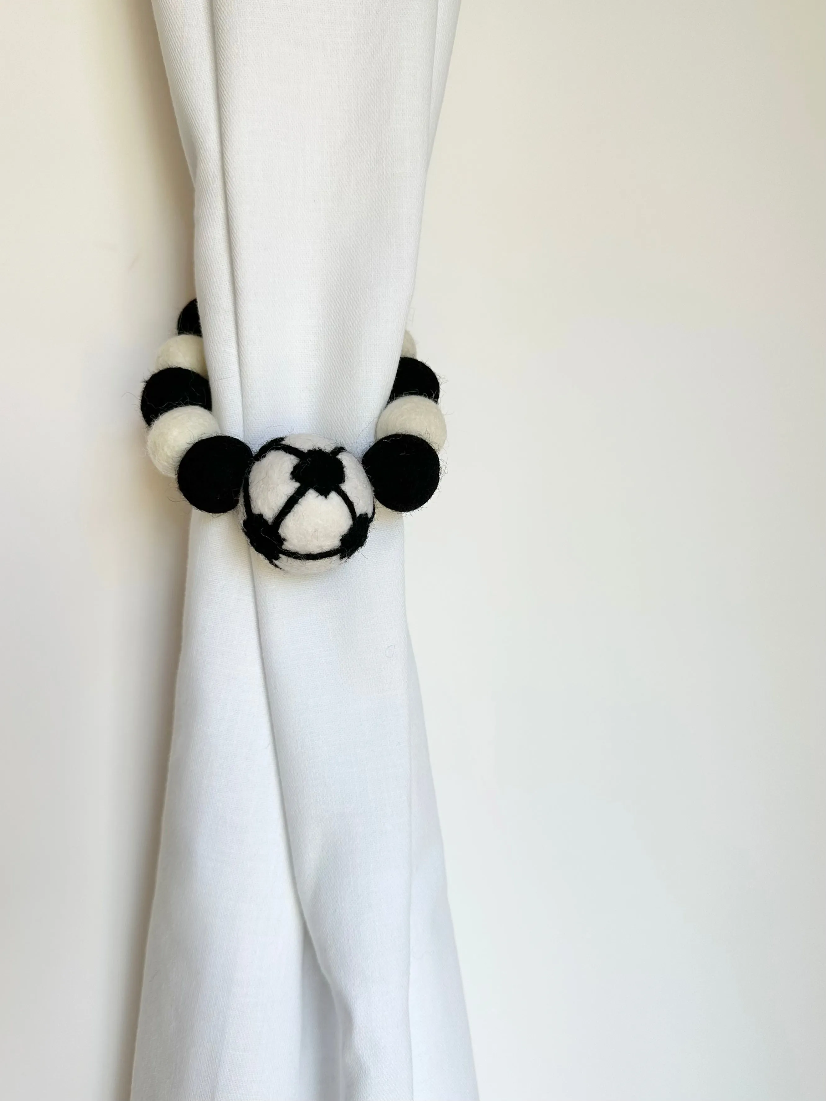 Soccer Curtain Ties