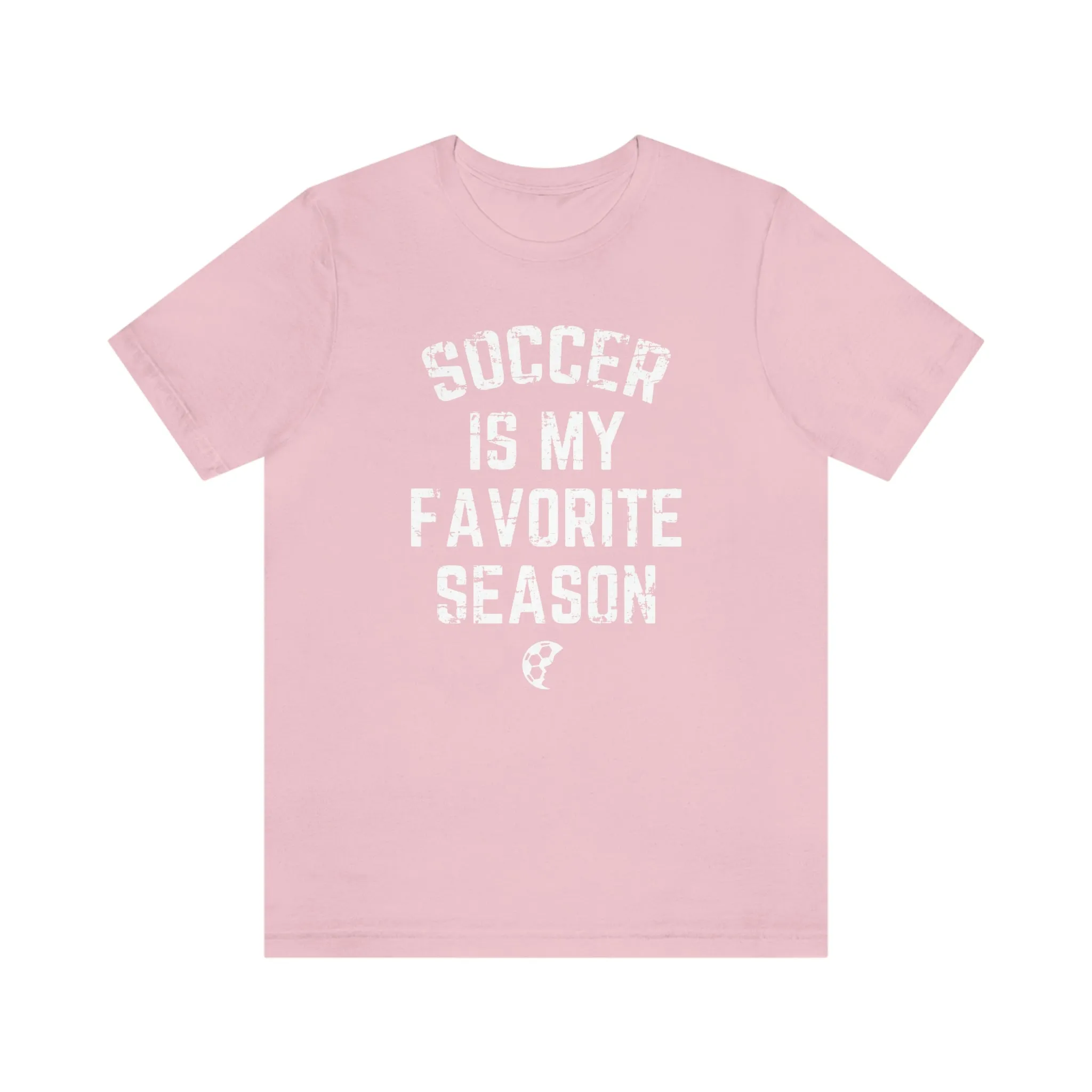 Soccer Is My Favorite Season Adult T-Shirt