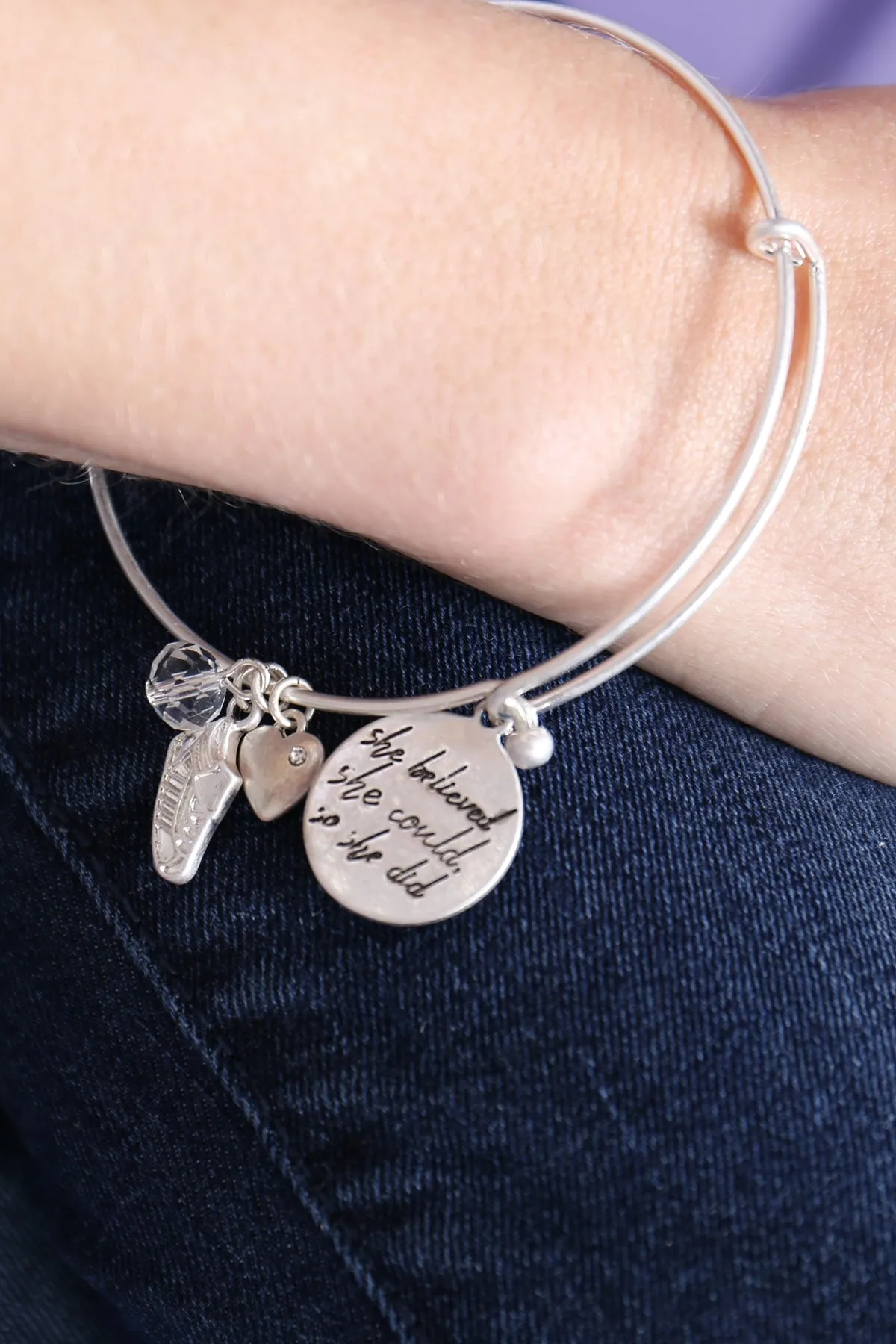 SOCCER MESSAGE BANGLE