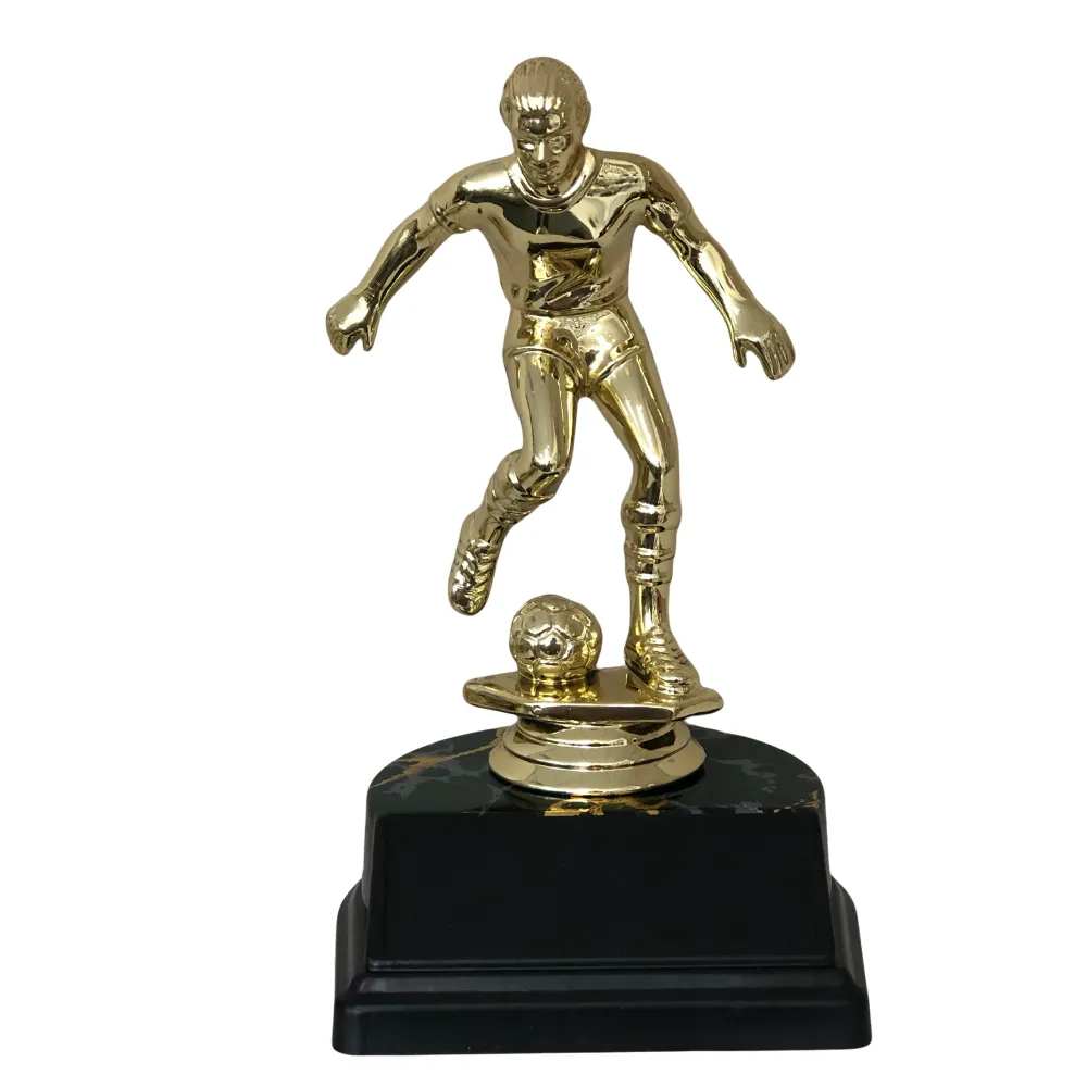 Soccer Trophy - Traditional Shiny
