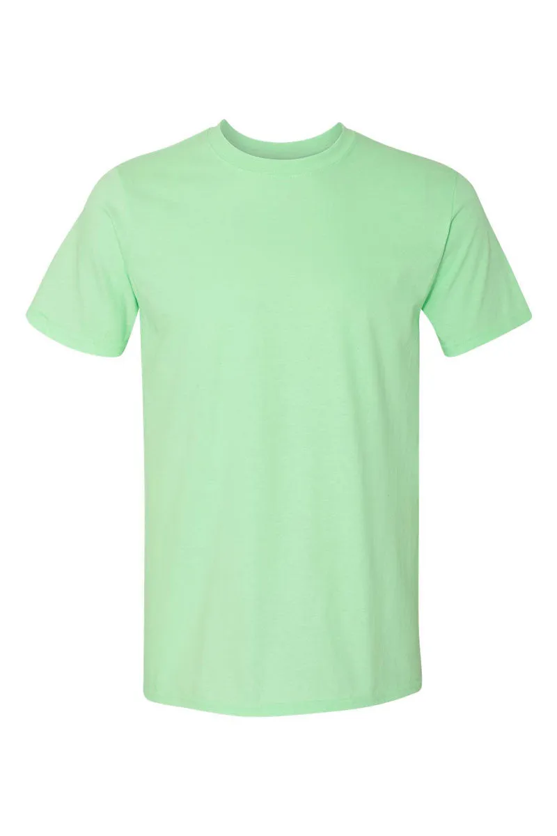 Softball Bow Softstyle Adult T-Shirt