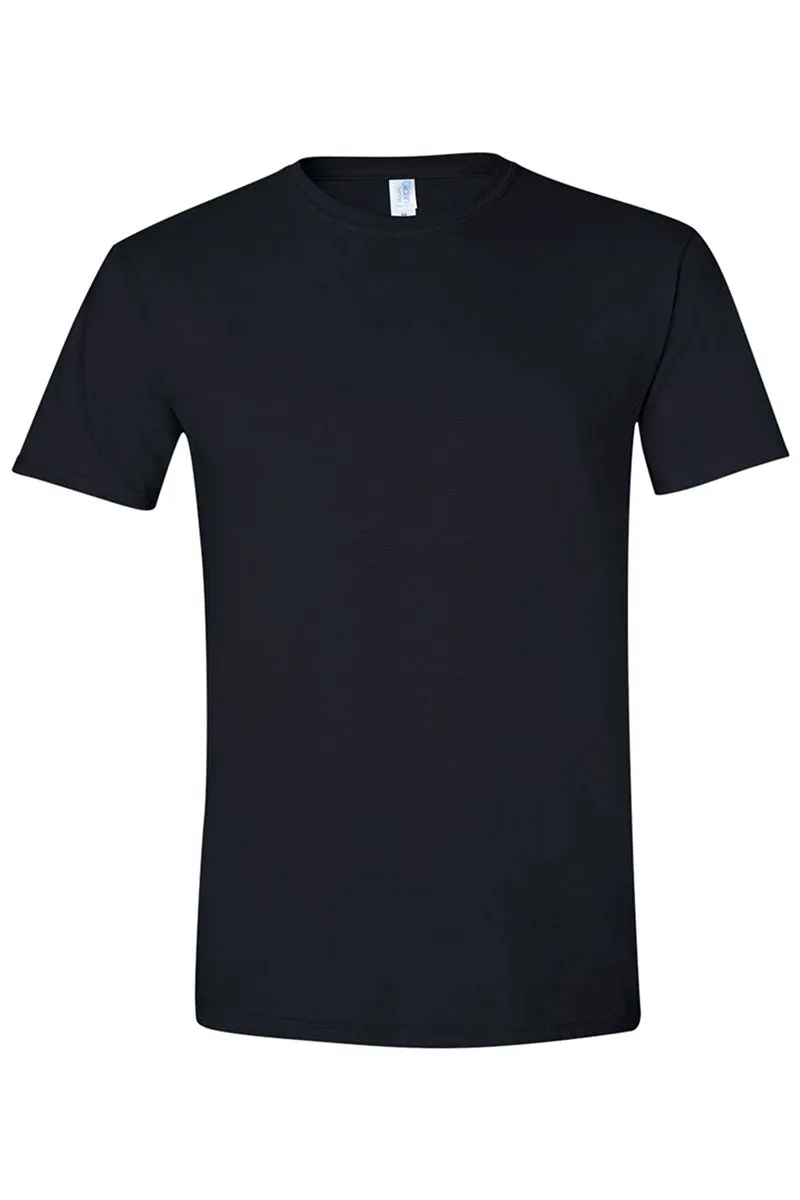 Softball Bow Softstyle Adult T-Shirt