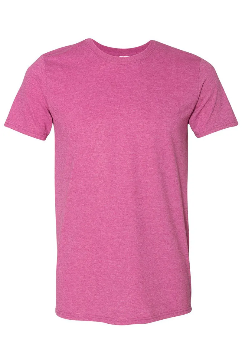 Softball Bow Softstyle Adult T-Shirt