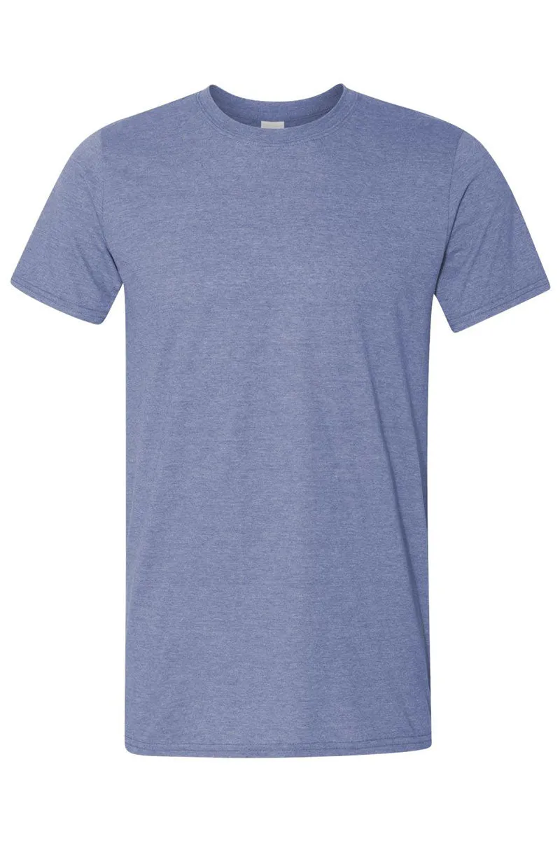 Softball Bow Softstyle Adult T-Shirt