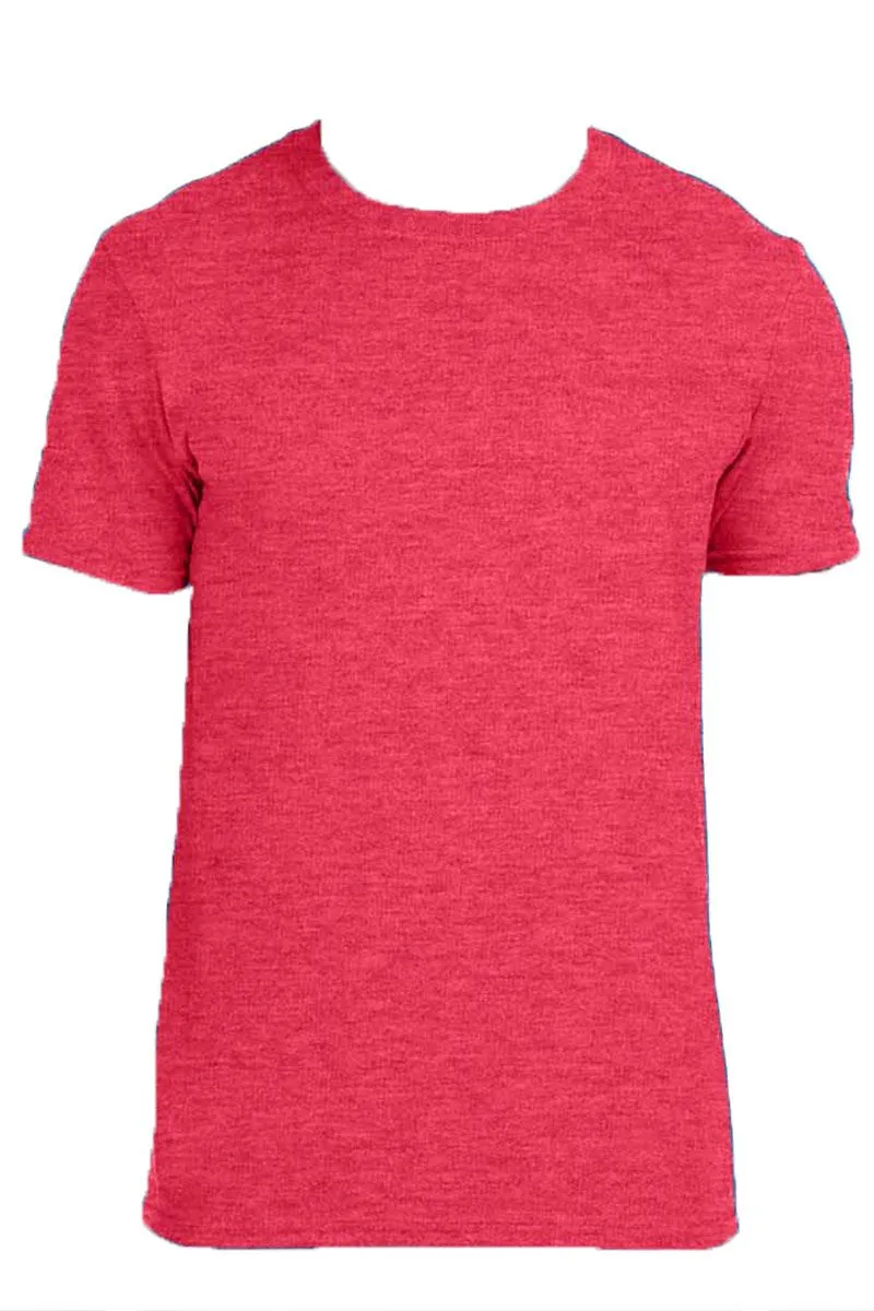 Softball Bow Softstyle Adult T-Shirt