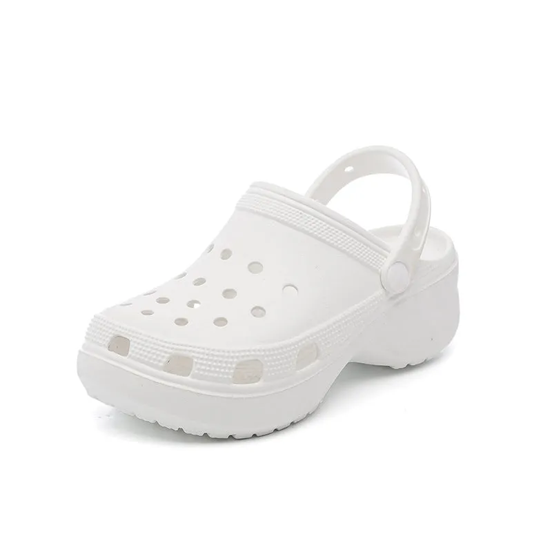 SOLID COLOR SLIPPERS  DIY ACCESSORIES KF83604