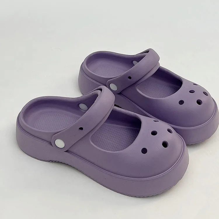 SOLID COLOR SLIPPERS  KF83612