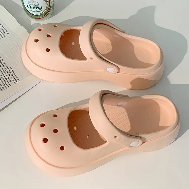 SOLID COLOR SLIPPERS  KF83612