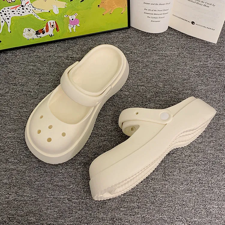SOLID COLOR SLIPPERS  KF83612