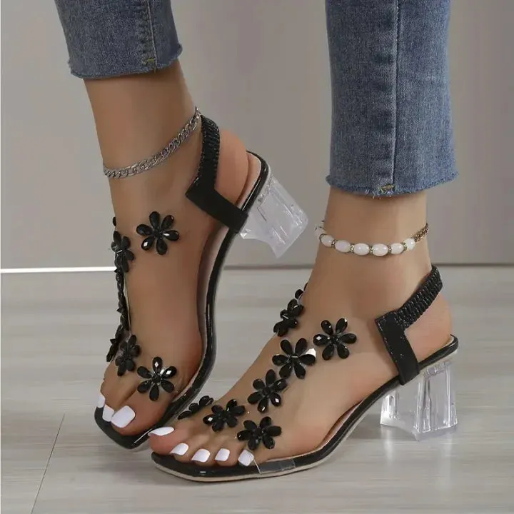 Sophia – Luxe Women’s Leather Heel Sandals