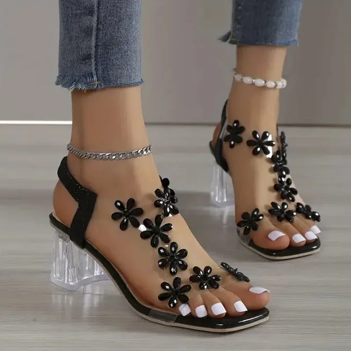 Sophia – Luxe Women’s Leather Heel Sandals