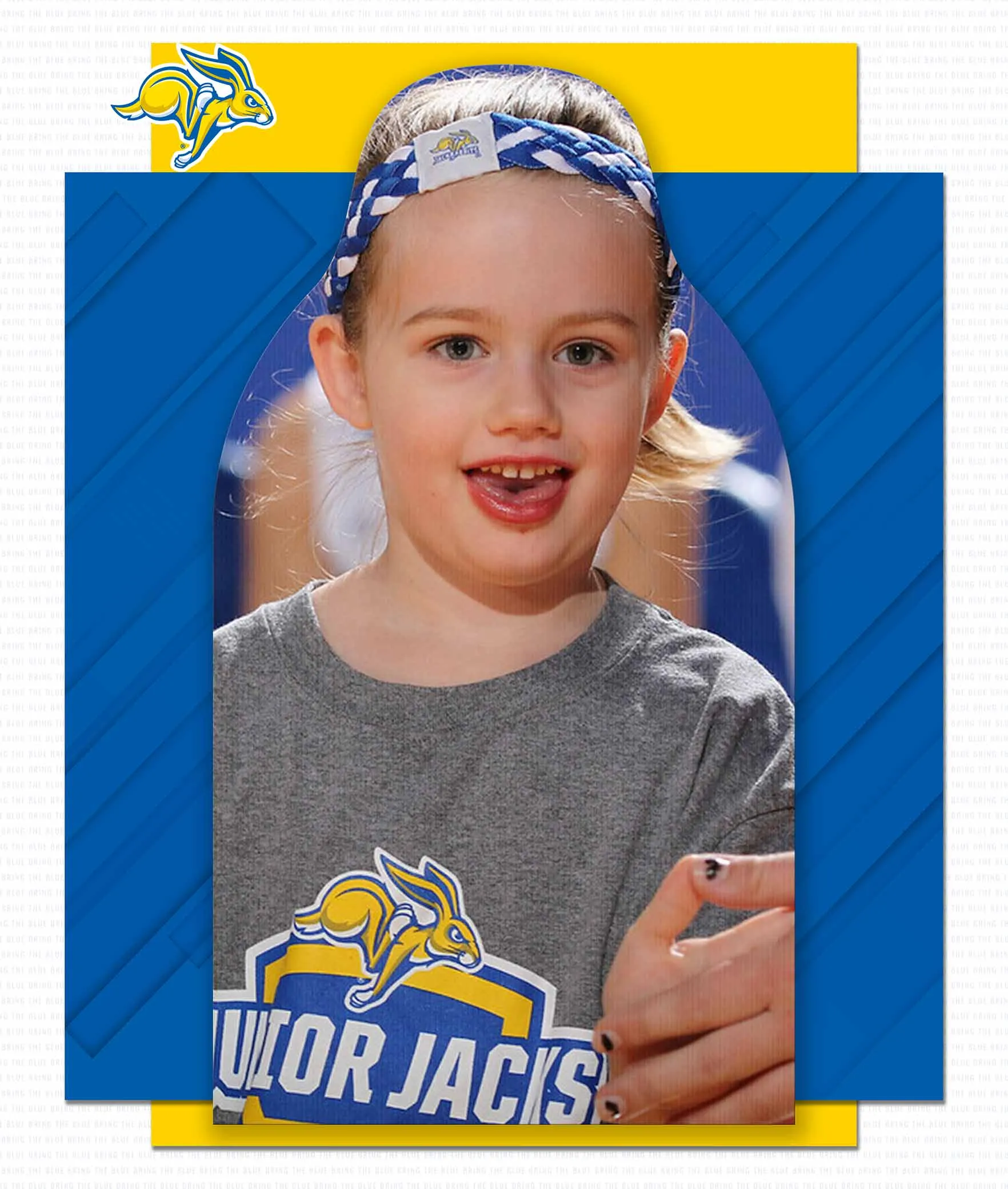 South Dakota State Fan Cutouts
