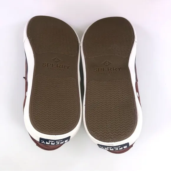Sperry Striper II CVO Burgundy Shoes Size 8M