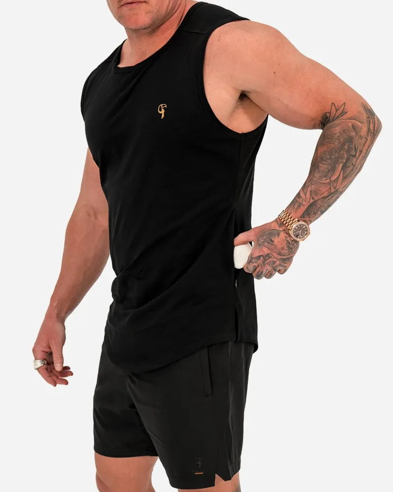 Sport Singlet - Black