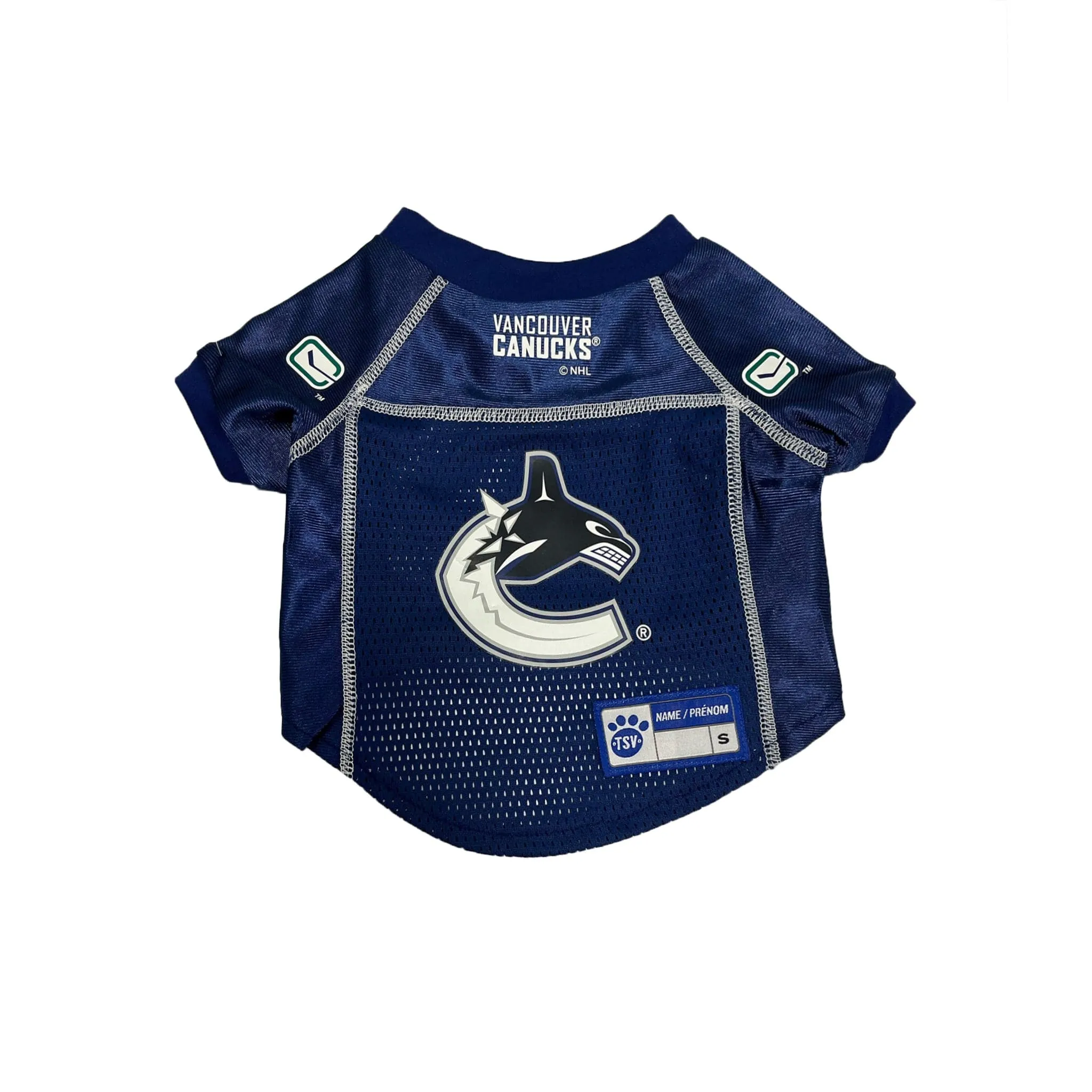 Sports Vault NHL Pet Jersey - Vancouver Canucks