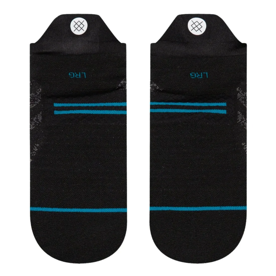 Stance Run Light Tab Socks - Black SP25