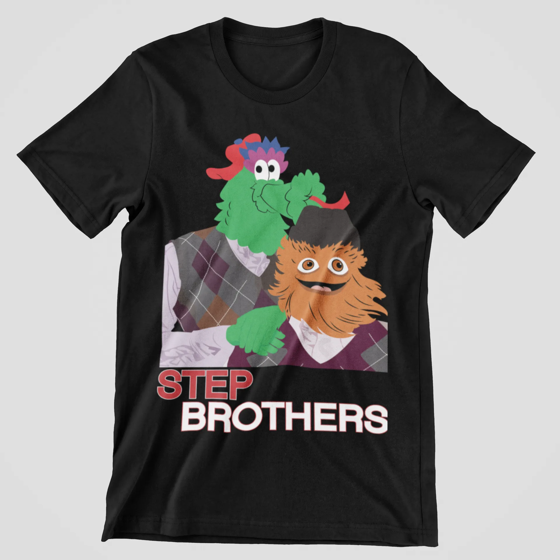 Step Mascots Phillie Phanatic x Gritty Crossover T-Shirt