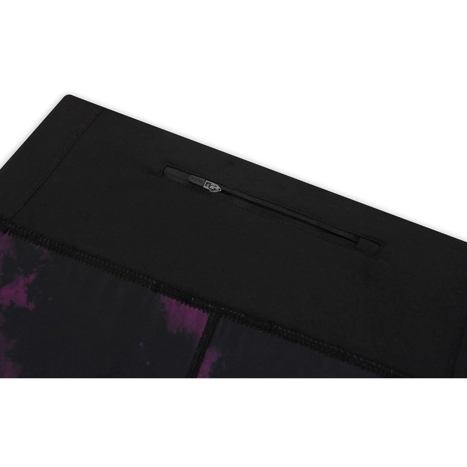 TCA Supreme Graphic Womens Long Running Tights - Purple