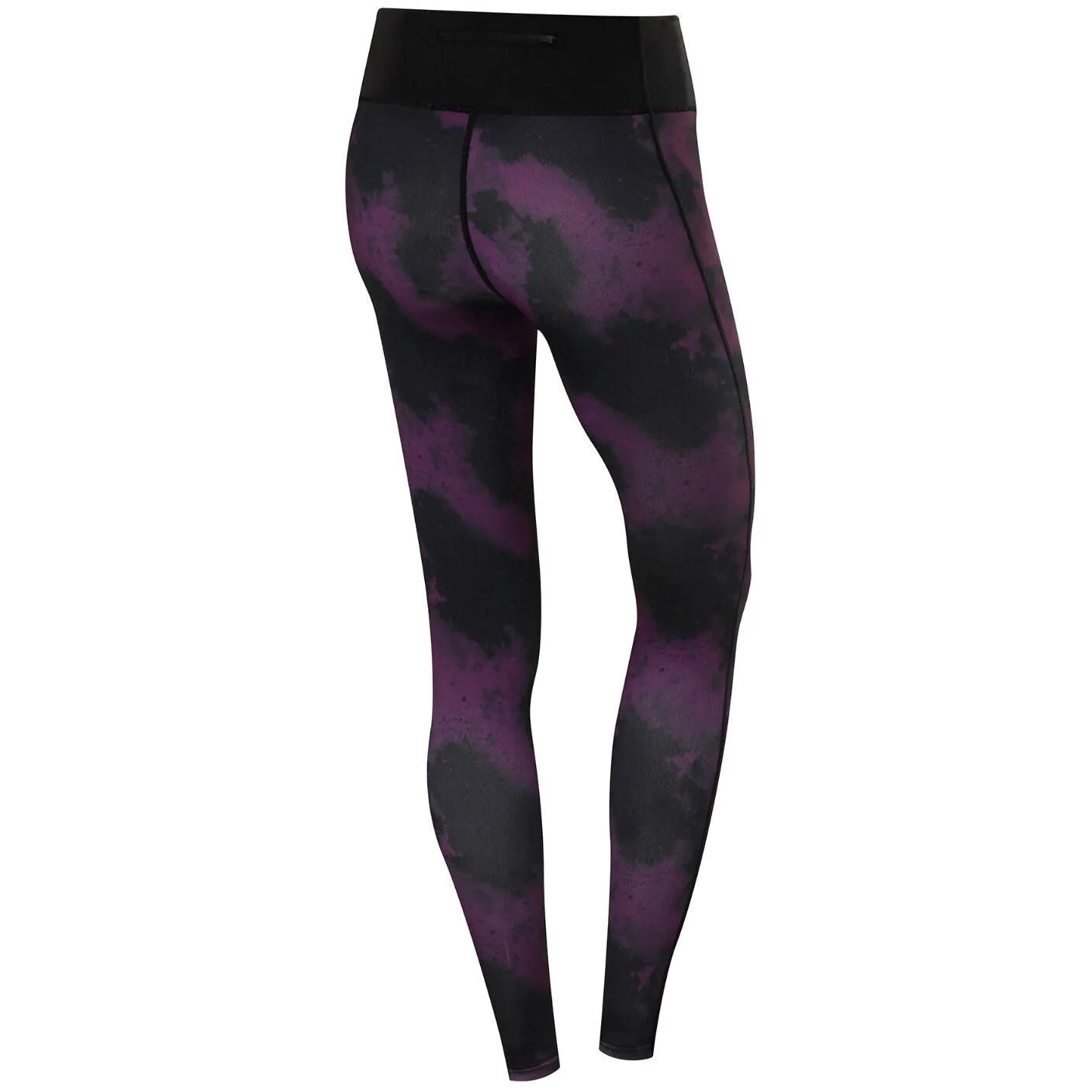 TCA Supreme Graphic Womens Long Running Tights - Purple