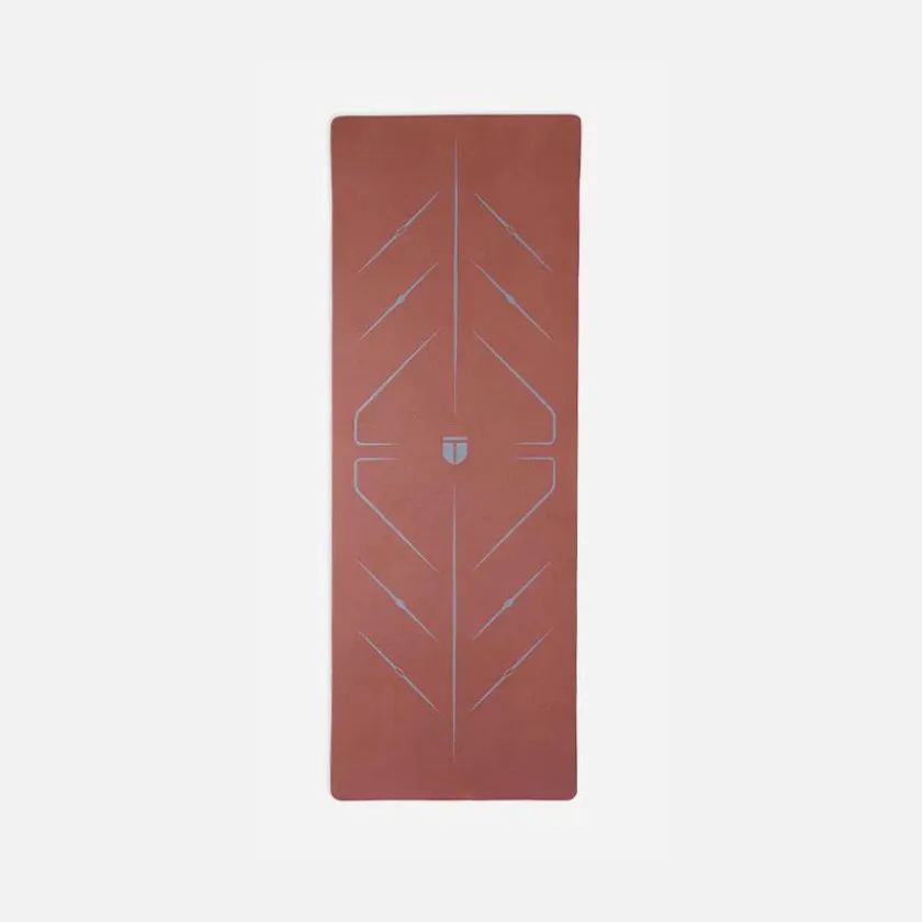 Tego Core Yoga Mat -Brick/Grey