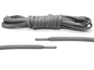 The Grey Oval Shoe Lace