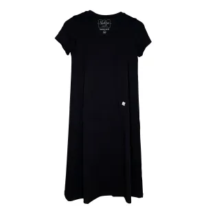 The “Just Above the Knee” Short-Sleeved Dress with Built In Shelf Bra