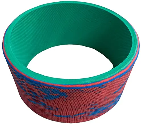 The Yogis Yoga Wheel Strongest & Most Comfortable Wheel Size -17 X 34 cm [ Free - Yoga Belt ]
