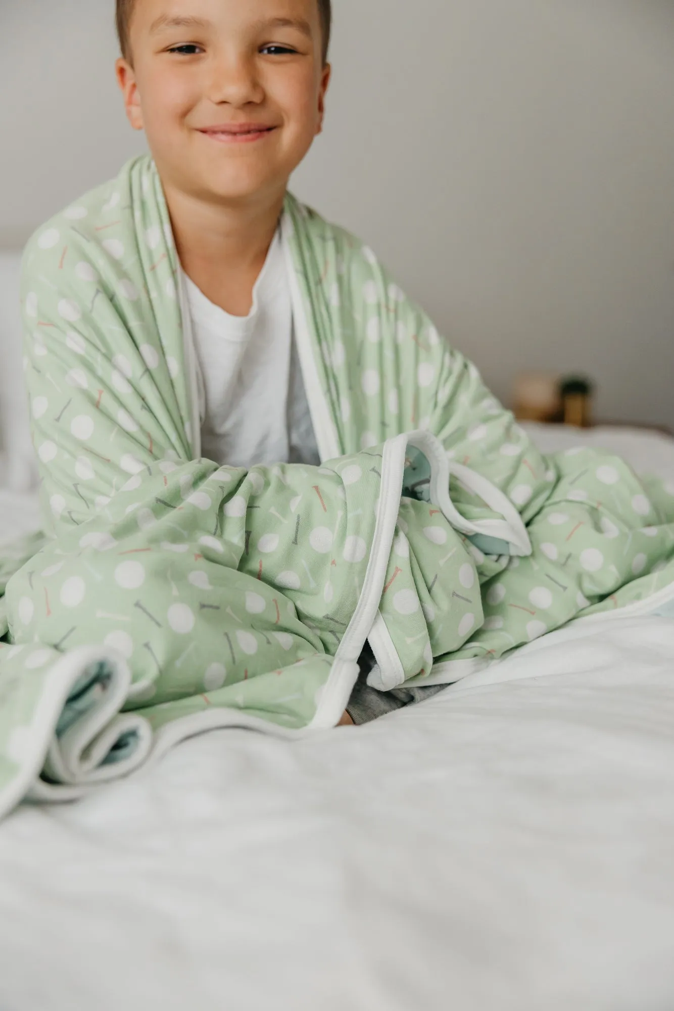 Three-Layer Jumbo Quilt - Bogey