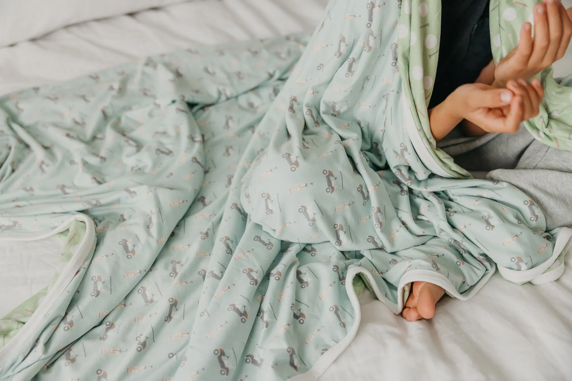 Three-Layer Jumbo Quilt - Bogey