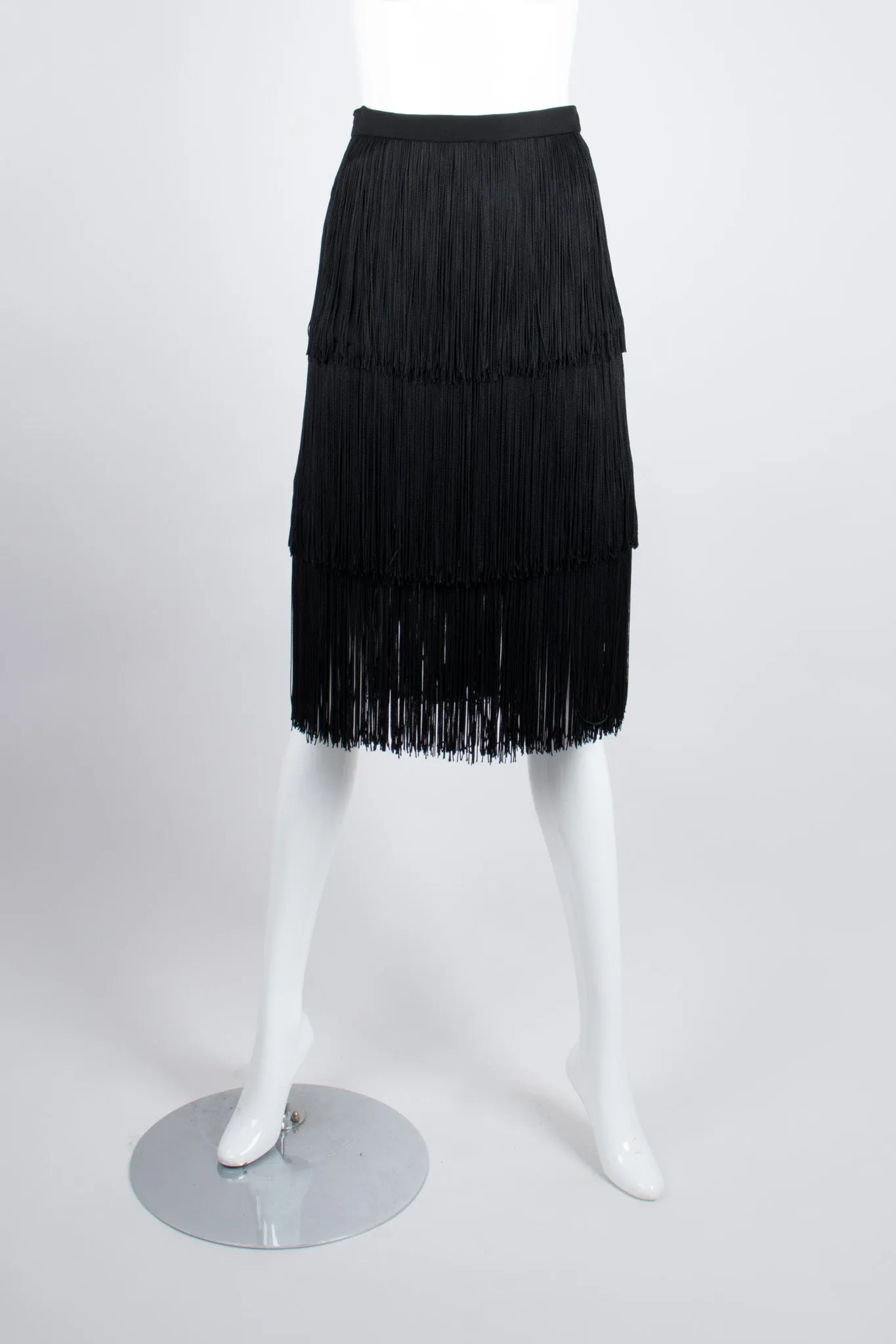 Tiered Fringe Skirt
