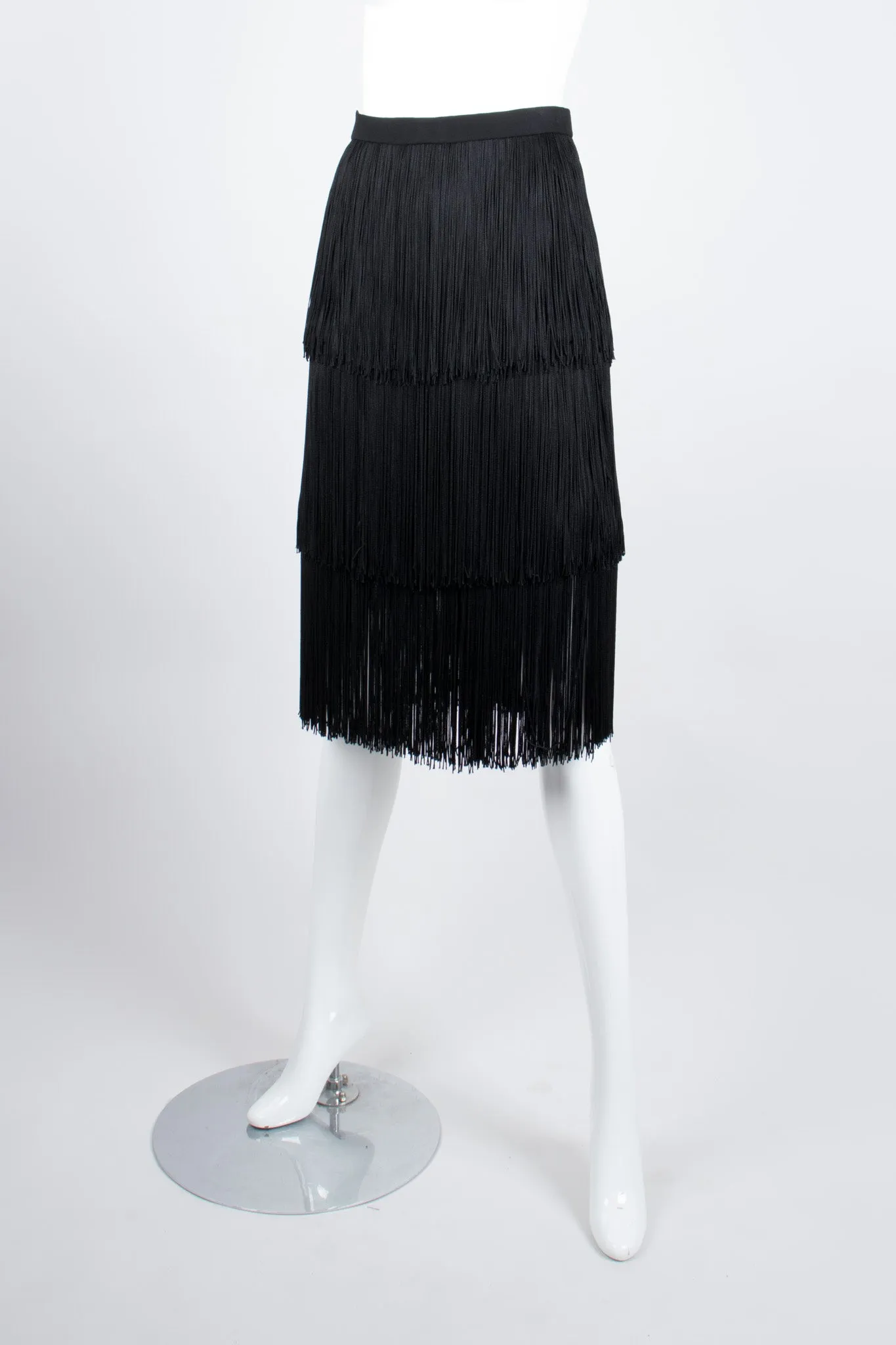 Tiered Fringe Skirt