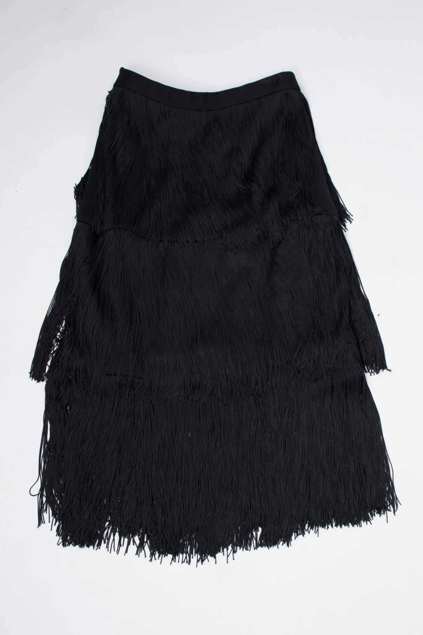 Tiered Fringe Skirt