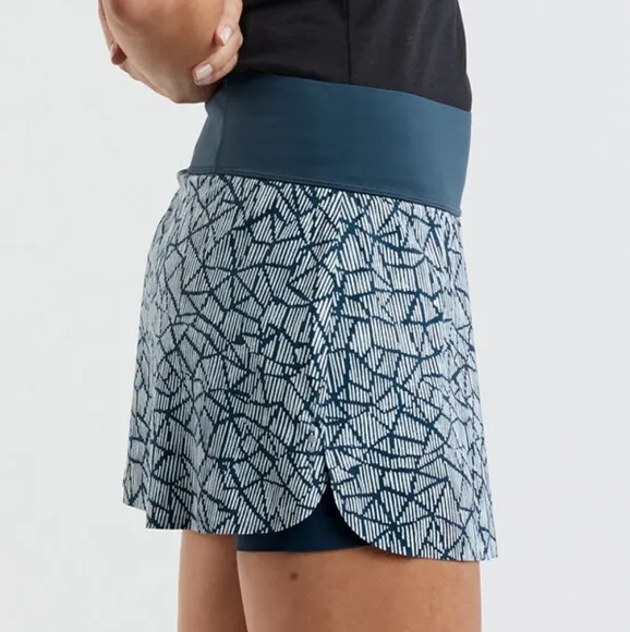 TITLE NINE | Bonded Ultralight Running Skort - Indio