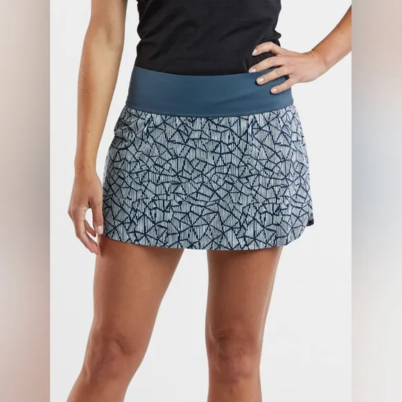TITLE NINE | Bonded Ultralight Running Skort - Indio