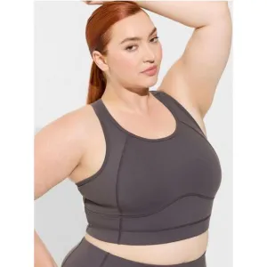 Torrid Gray Sports Bra 4 way stretch