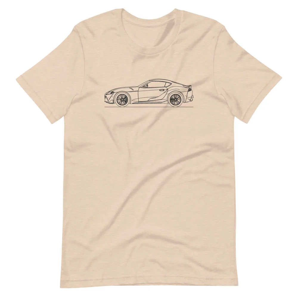 Toyota Supra J29 silhouette T-shirt