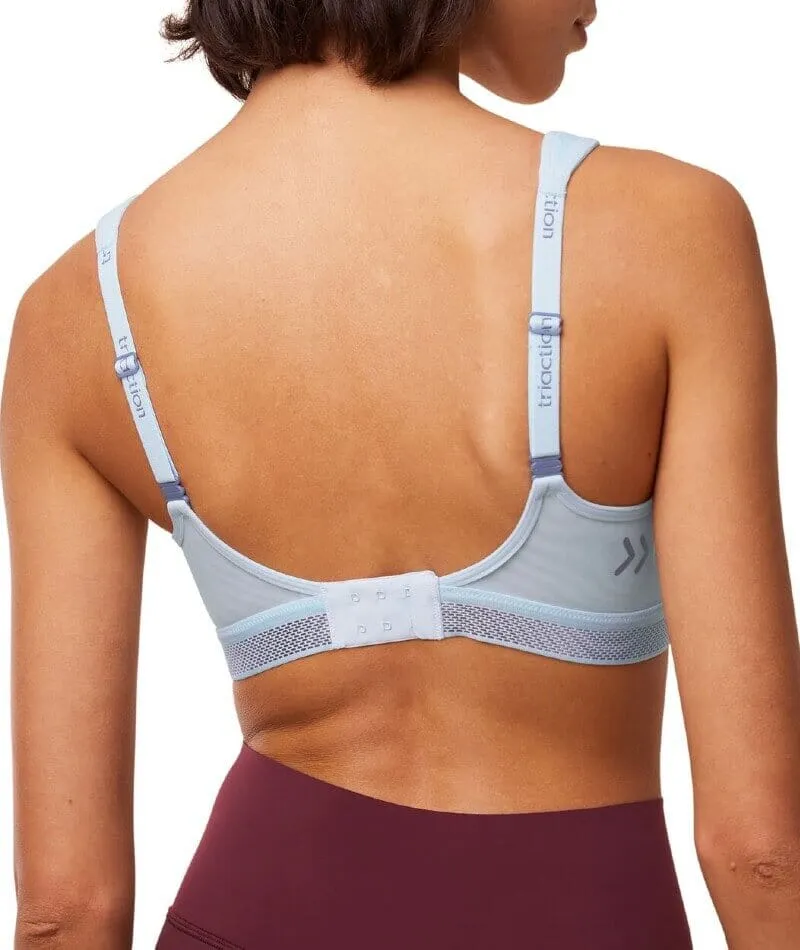 Triumph Triaction Cardio Flow Wire-free Sports Bra - Sky Blue