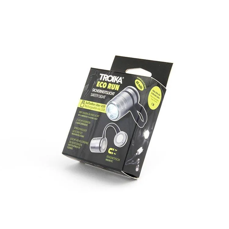 Troika Eco Run Mini Running Torch - Titanium