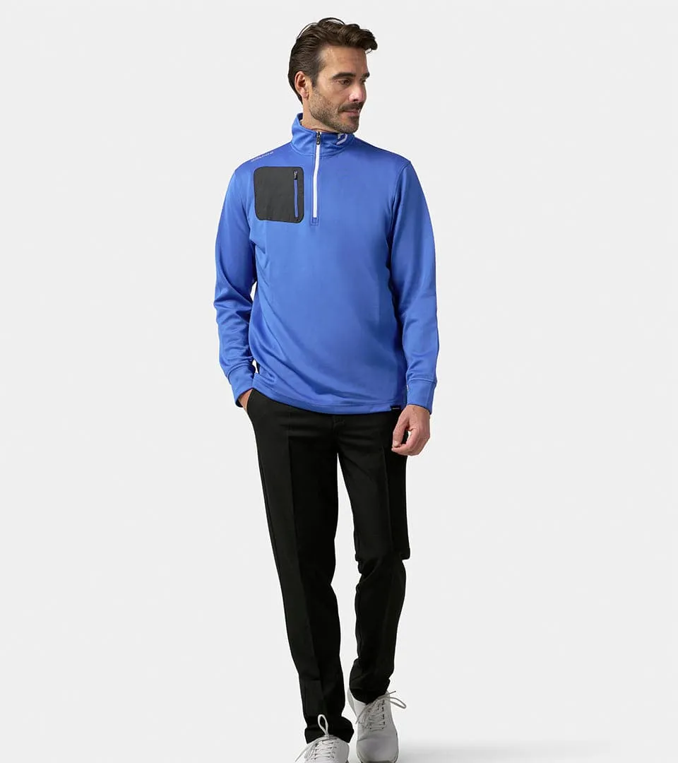 ULTRA BLEND 2.0 1/4 ZIP BLUE