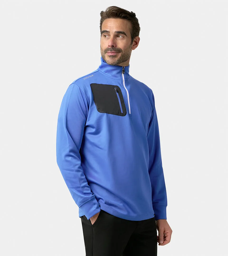 ULTRA BLEND 2.0 1/4 ZIP BLUE